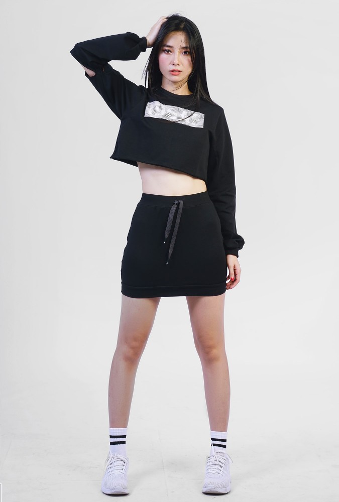 Artisme Crop Top with skirt